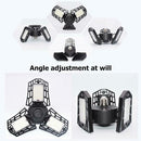 New E27 144LED 60W Iron Man Deformation Folding Light Creative Hanging Lamp Work