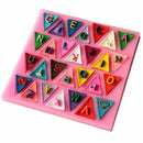 Letter Flag Lace Silicone Mold Cake Decos Cookies 414103" Mould| Baking D8W9
