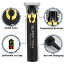 Mens Electric Hair T-shaped T9 Trimmer Clipper Cordless Beard Cutting Shaver Kit