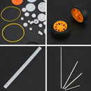 78Pcs Plastic Gear Package Kit DIY Gear Assortment Accessories