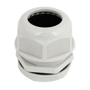 Light Gray Plastic Waterproof Cable Gland Connector SM M40 X 1.5