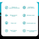 A6 Hifi Bluetooth 5.0 Earphones Earbuds LCD Display Power With Charging Box