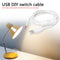 1m 5V USB Power Cable 2 Pin USB 2.0 Male Cord Extension DIY with Switch