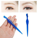 20Pcs Eyebrow Trimmer Razor Makeup Removal Eyebrow Scissors Shaper Mini Sha B9V4