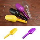Plastic Food Candy Popcorn Sugar Scoop for Bar Buffet Party Wedding Yellow M