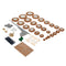 Sax Pads Reeds Needles Shaft Rods Cork Sheet Screws for Alto Saxophone