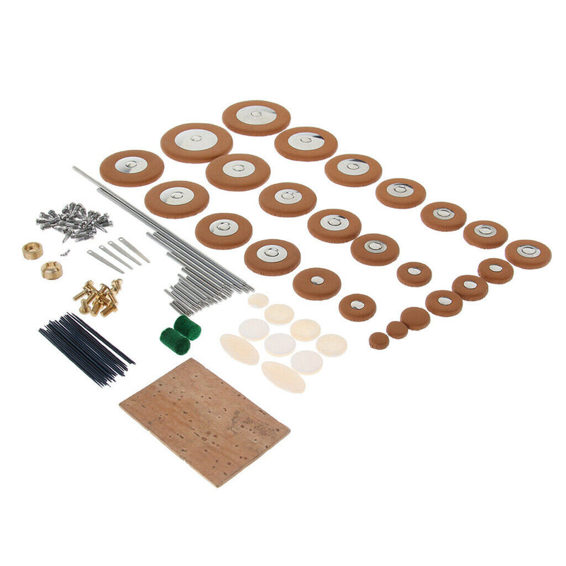 Sax Pads Reeds Needles Shaft Rods Cork Sheet Screws for Alto Saxophone