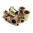 Carbon Steel Rivet Nut Insert Nutsert M4 M5 M6 M8 M10, 120 Pieces