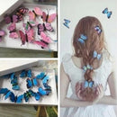 4PCS Butterfly Hair Clips Bridal Hair Accessories Wedding Photography CostumeHJ