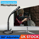 USB Mini Desktop Speech Microphone Stand for PC Laptop Computer Notebook bs