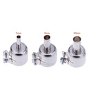 3x 5/8/10mm Stainless Steel Hot Air Nozzles for 858D 878D 898D Soldering Station