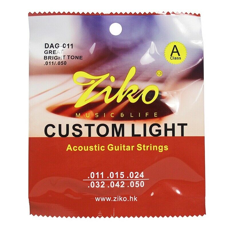 6 Strings/Set Ziko Dag Acoustic Guitar Strings Musical Instruments Acoustic