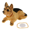 Bobbing Head Shepherd Dog Car Dash Ornaments Puppy for Car Vehicle Decoration