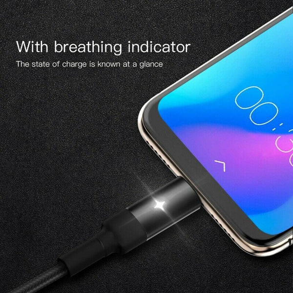 Micro-To USB Auto Disconnect Cable Smart Power-Off Charge 2.4A Fast for Xia S8U8