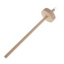Classic Wooden Drop Spindle Hand Kit Top Whorl for Beginner 12.6" Length