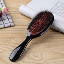 Beauty Massage Oval Comb Anti-static Boar Bristle Salon Hair Brush Combs