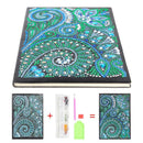 DIY Mandala Special Shaped Diamond Painting 50 Pages Notepad A5 Sketchbook