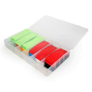 280x PVC Heat Shrinkable Tubes for Li-ion 18650 Battery 8 Colors Wrap Kit