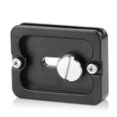 Black Metal PU-50 Universal Quick Release Plate Fits for Tripod Ballhead M7A8