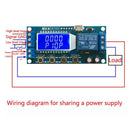 Micro Usb Digital Lcd Display Time Delay Relay Module Dc 6-30V Control Mult