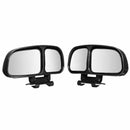 2Pcs Universal Car Adjustable Expand Wide Angle Blind Spot Rear View Mirror W7G5