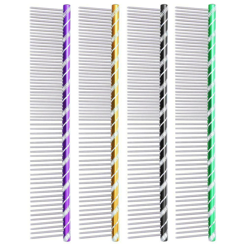 Stainless Steel Pets Hair Grooming Dense Comb Slicker Two-sized