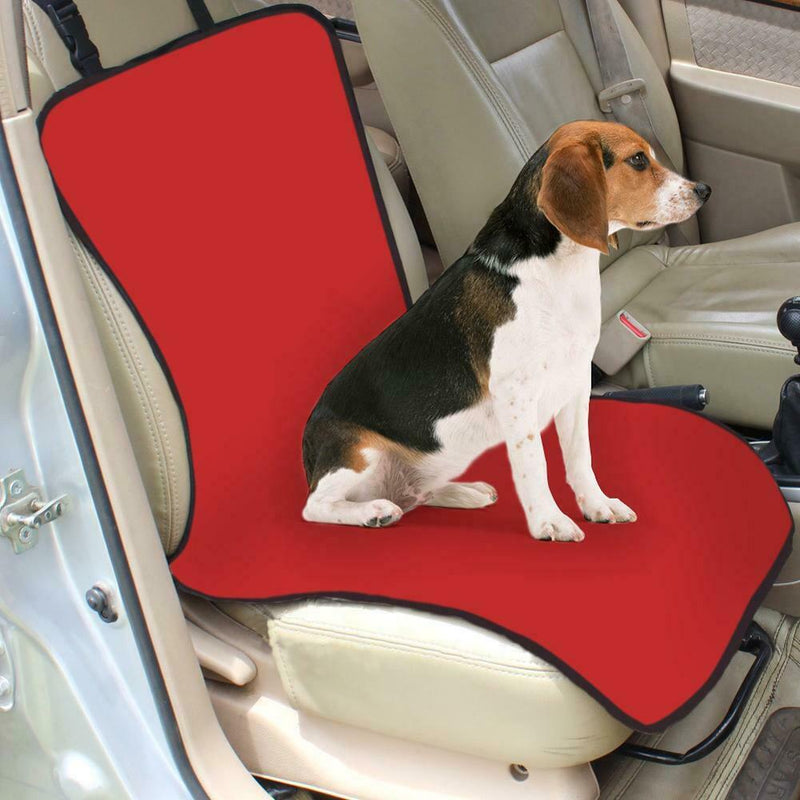 Water-proof Pet Car Seat Cover Dog Cat Puppy Seat Mat Blanket Red