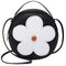 New Fashion Pu Leather Handbag Shoulder Messenger Bag Small Round Bag Ladie R3U4