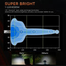 New 126W 6000K Led Work Light Bar Flood Spot Beam Offroad 4Wd Suv Driving F