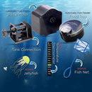 2X(Automatic Fish Feeder Aquarium Feeder Fish Food Vacation Feeder Auto Fee