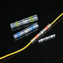 50pcs Heat Shrinkable Middle Tube Waterproof Solder Ring Cable Connectors