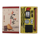 Traditional Chinese Calligraphy Set Water Writing Paper Brush Pen Tool Box