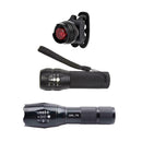 1000lm Bicycle Headlight+Taillight Road Bike Waterproof XML-T6 LED Rear Lamp