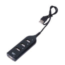 4 Port USB 2.0 High Speed Mini Hub Socket Pattern for Laptop PC