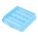 10 x Battery compartment case 14500 Battery AA size 3 AA 4 type (Blue) P3W6