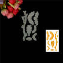 DIY Branch Bat Design Metal Cutting Die For Scrapbooking Album Paper Cards  Z