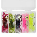 15Pcs/Set Lead Hooks Set+Soft Lures Artificial Worm Shrimp Minnow Baits Lea
