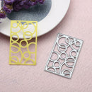 Circle Frame DIY Metal Stencil Scrapbook Embroidery Cutting Die Craft Card