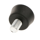 3x Replacement Rubber Spike Feet 3/8inch Screw Anti-slip for Camera Monopod