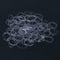 500pcs/Lot Disposable Clear Kids Rubber Band Thick Girl Hair Loop Accessory