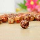 100pcs Mixed Wood Round Beads For Jewelry Making Loose Spacer Z6T8 10mm S3G7