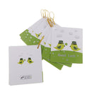 160pcs Cartoon Animal Theme Paper Hanging Message Card Wish Card Party Favor