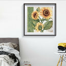 5D DIY Diamond Painting Bright Flower Full Round Drill Embroidery (LG149)
