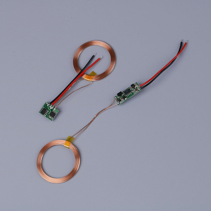5V wireless charging transmitter+receiver powersupply module inductive chargerME