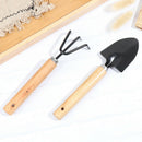 2PCS/Set Mini Garden Shovels Claw Tool with Wooden Handles DIY Garden Hand T Nw