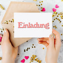Paper-Cutting Template Scrapbook Cutting Die for DIY Photo Album (H2034) A