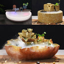 24V Color Changing Ultrasonic Mist Maker Fogger Water Fountain Pond Atomize