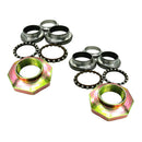 5pcs/Set Silicone Nail Art Soak Off Clip Cap Set UV Gel Polish Remover Wrap Tool