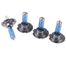 4PCS H7 Bulb Xenon Optical Halogen 8500K Ultra White 12V 100W SuperStar FT