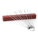 Luthier Tool Saw Rods Slot Filing Set Guitar Nut Slotting File Kit